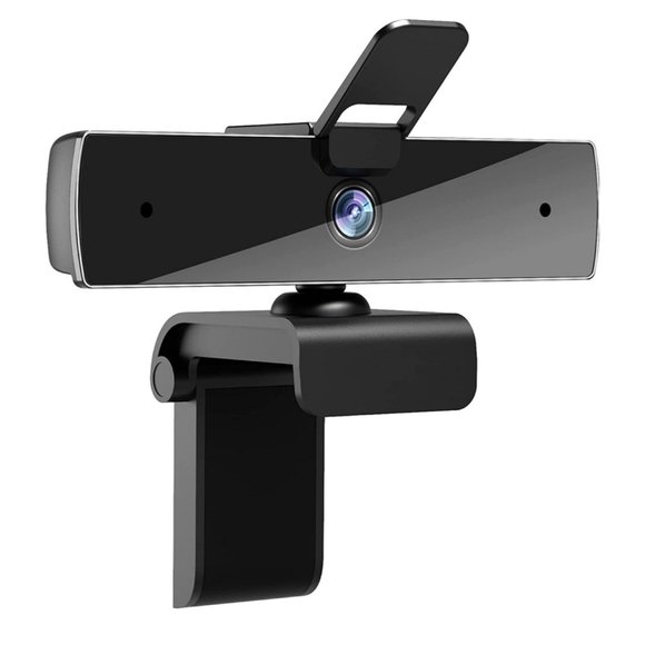 Qtniue FHD Webcam 1080p, Desktop or Laptop and Smart TV Webcam with Microphone - Picture 1 of 10